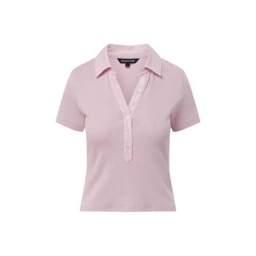 VERONICA BEARD SS24 Polo Shirt Women's Light Pink