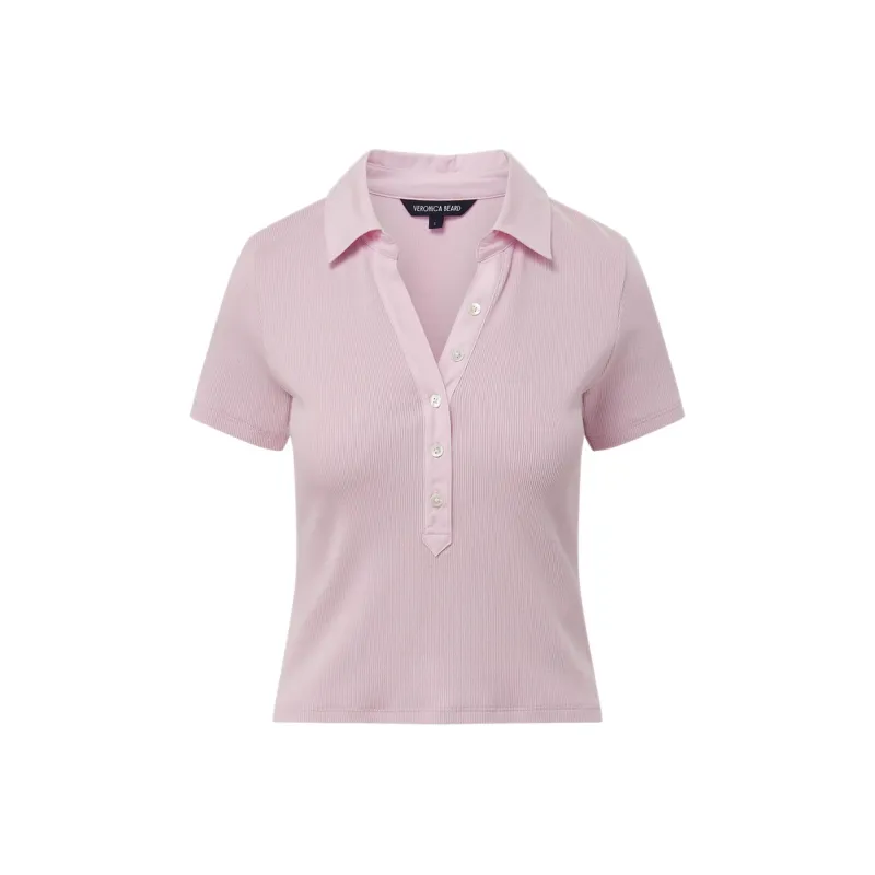 VERONICA BEARD SS24 Polo Shirt Women's Light Pink-0
