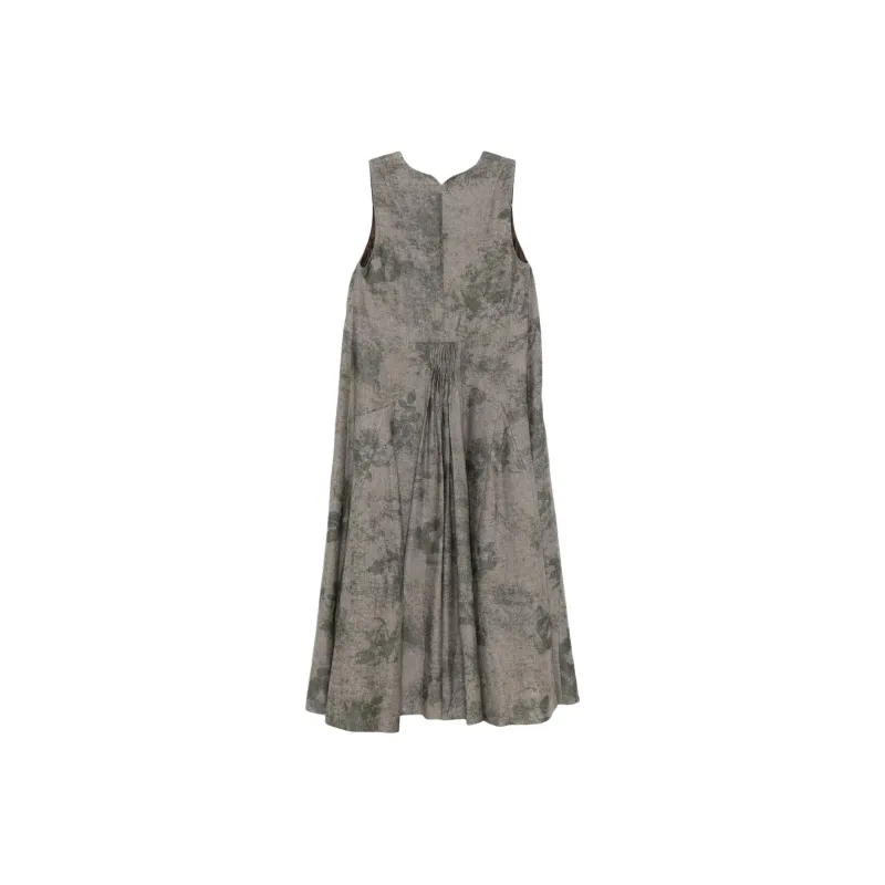 ZIGGYCHEN Abstract print Midi Dress-1