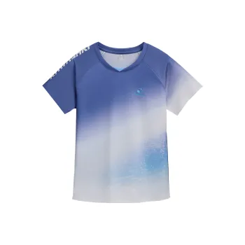Kawasaki Contest Series Badminton Jersey Unisex Mountain Bellflower Purple