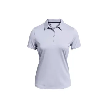 Under Armour Polo Shirt Women's Light Blue Purple