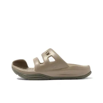 THE NORTH FACE EVA Slip Resistant Abrasion Resistant Slide Slippers Unisex Khaki Brown