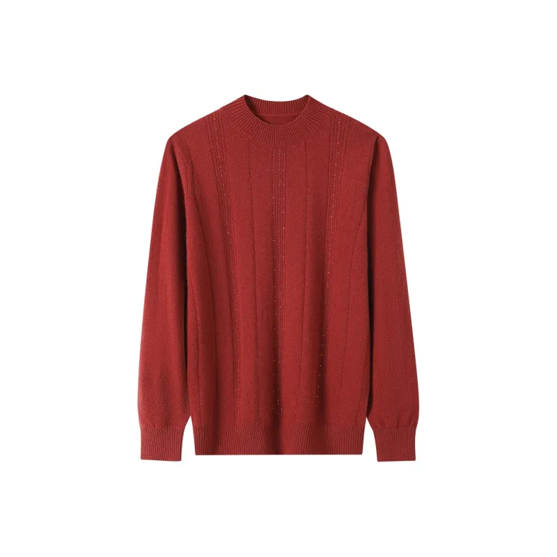 H YXIANG Cashmere Sweater Women's-3