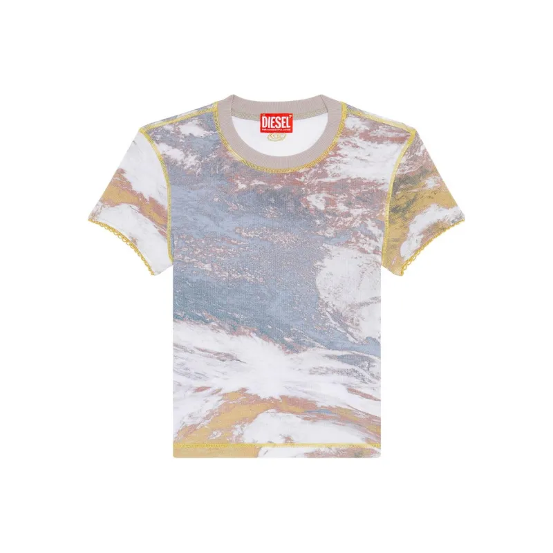 DIESEL T Shirts Women's Purple-0