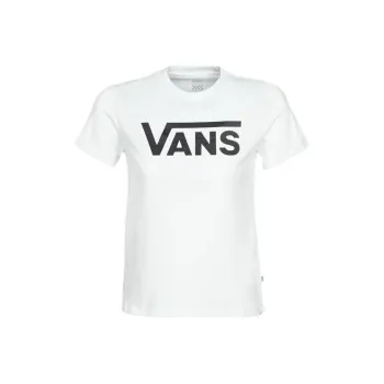 Vans Wm Flying V Crew T Shirt Women's White