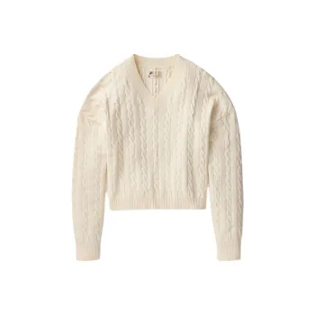 FILA BASELINEChunky FW24 Knitwear Women's Gardenia Multicolor
