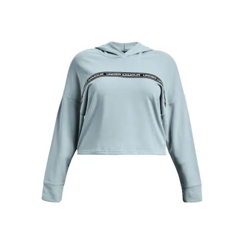 Under Armour Rival Sweatshirts Women's Light Blue