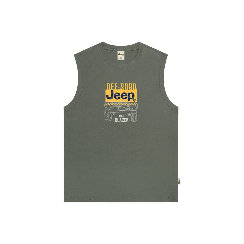 Jeep Pasture Horse Lifestyle Tank Top Unisex-14