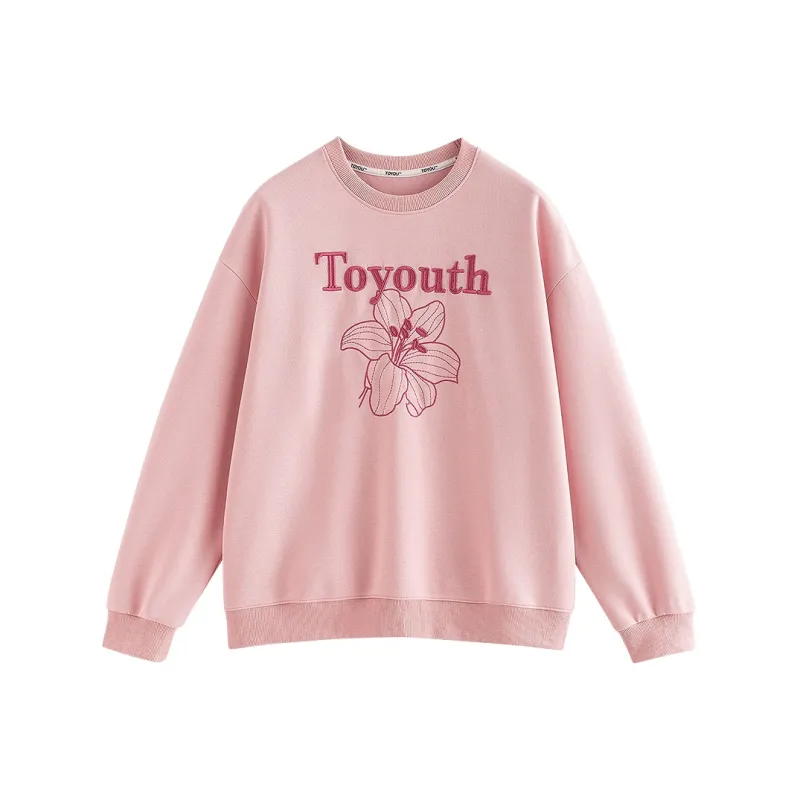 Initial Language Sweatshirt Women's-1