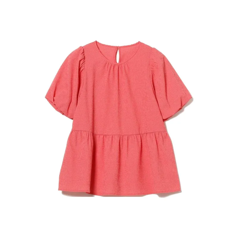 Beams T Shirts Women's Pink-0