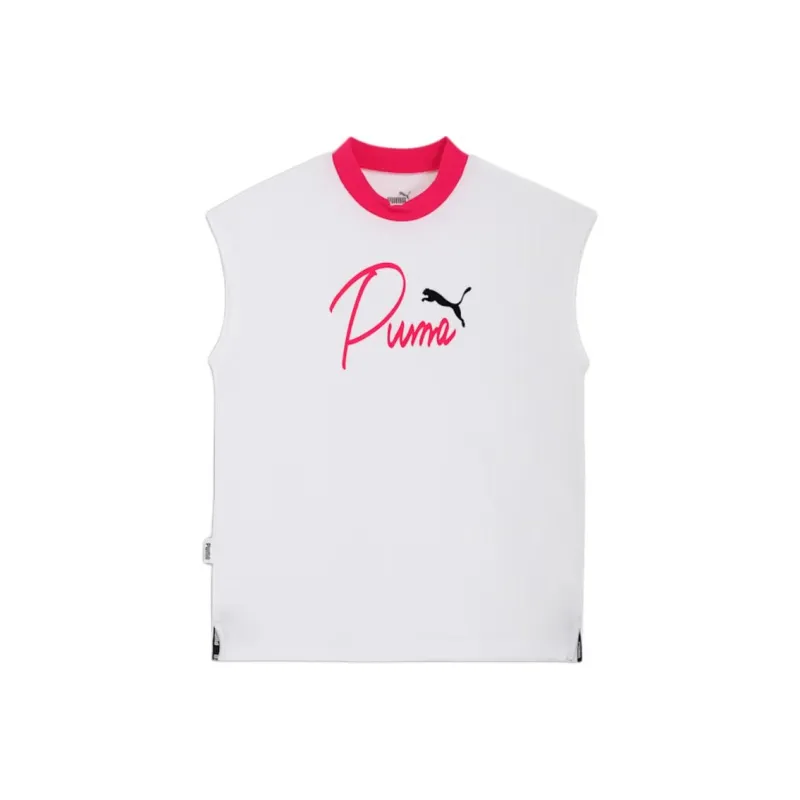 PUMA T Shirts Women's White-0