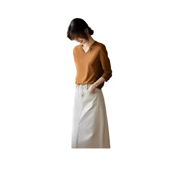 XWI T Shirt Women's Orange Coffee