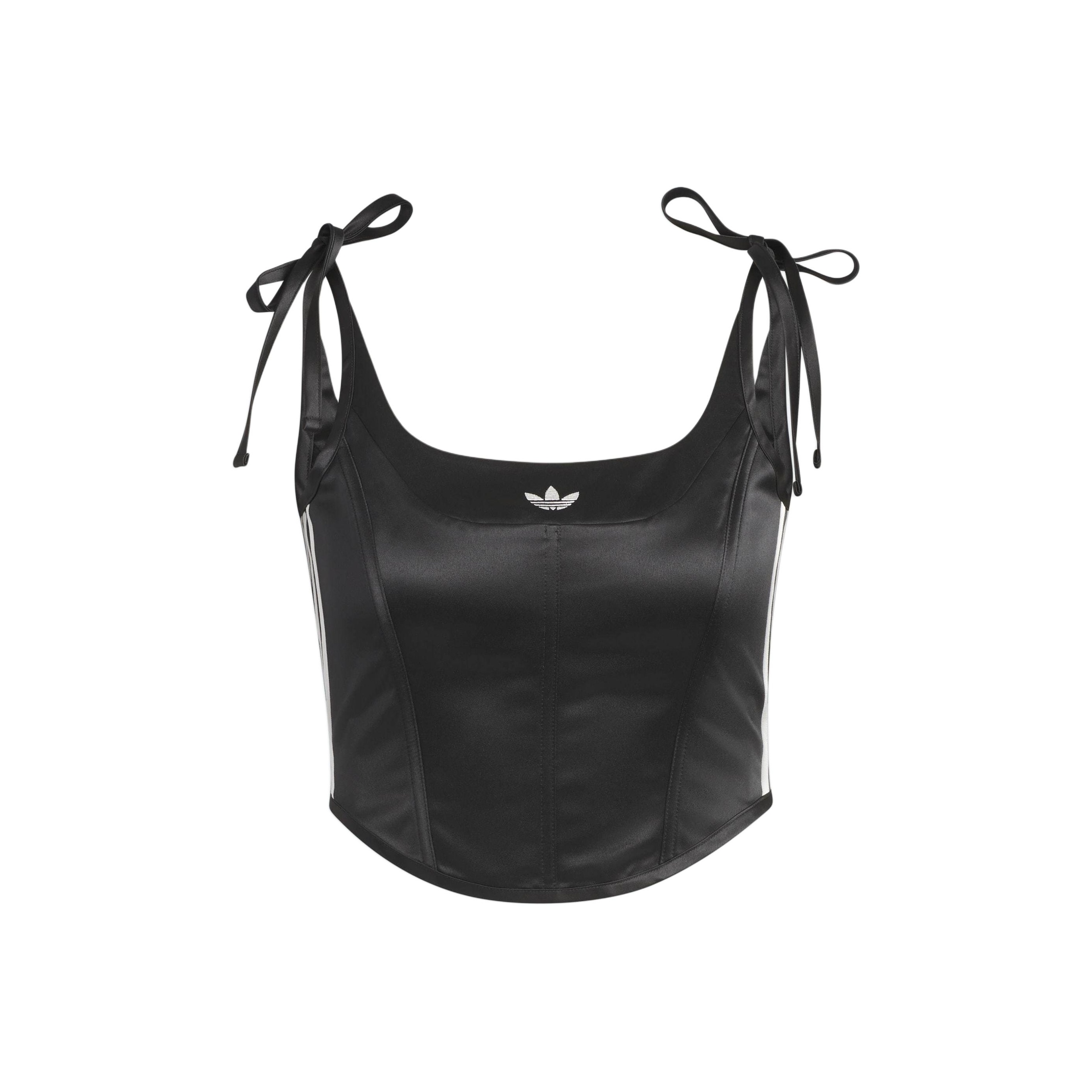 Adidas Originals 3-Stripes Camisoles Women's Black XS - POIZON