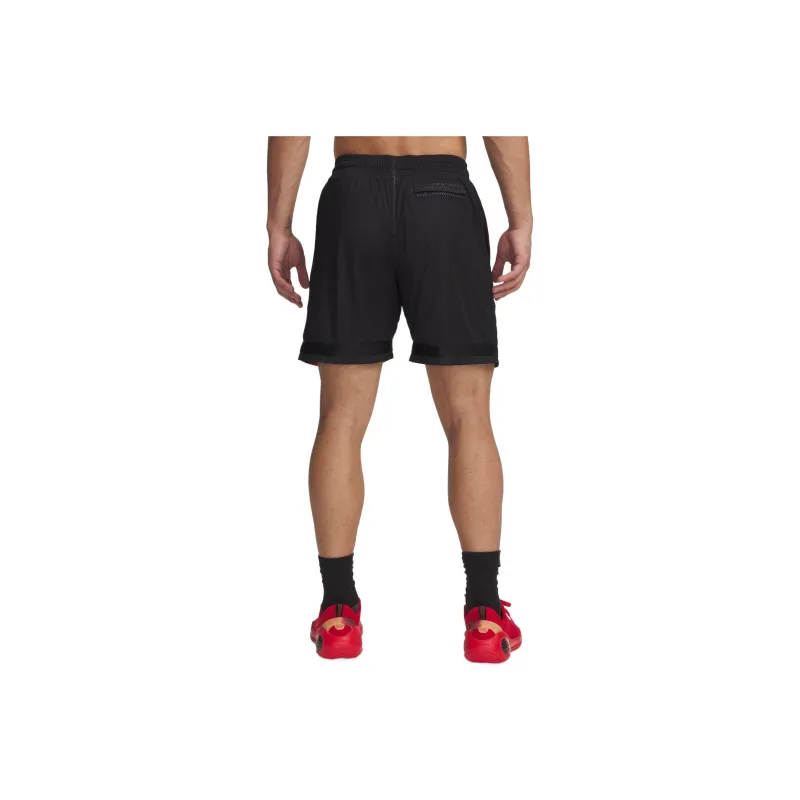 Under Armour Casual Shorts Men's Black Red 001-0