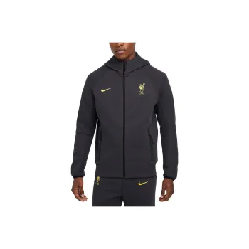 Nike Liverpool Soccer Jersey Men's Dark Smoke Gray/Chrome Yellow