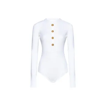 BALMAIN Bodysuits Women's White