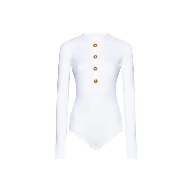 BALMAIN Bodysuits Women's White-0