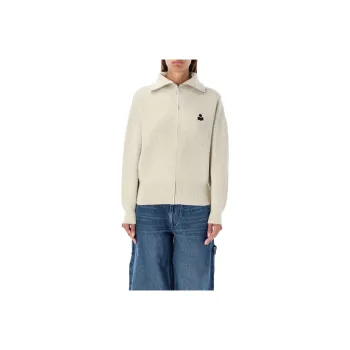 ISABEL MARANT ETOILE Axelle Zip Up Cardigan