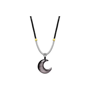 VOCK Obsidian Jade Necklaces Unisex