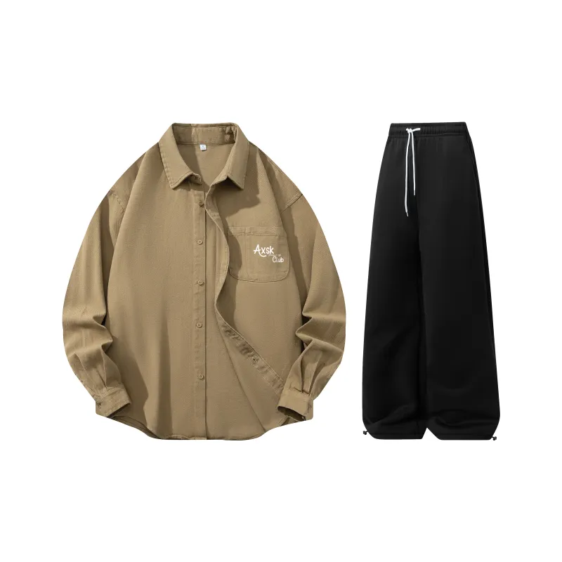 A.X.S.K Shirt Matching Set Unisex-6