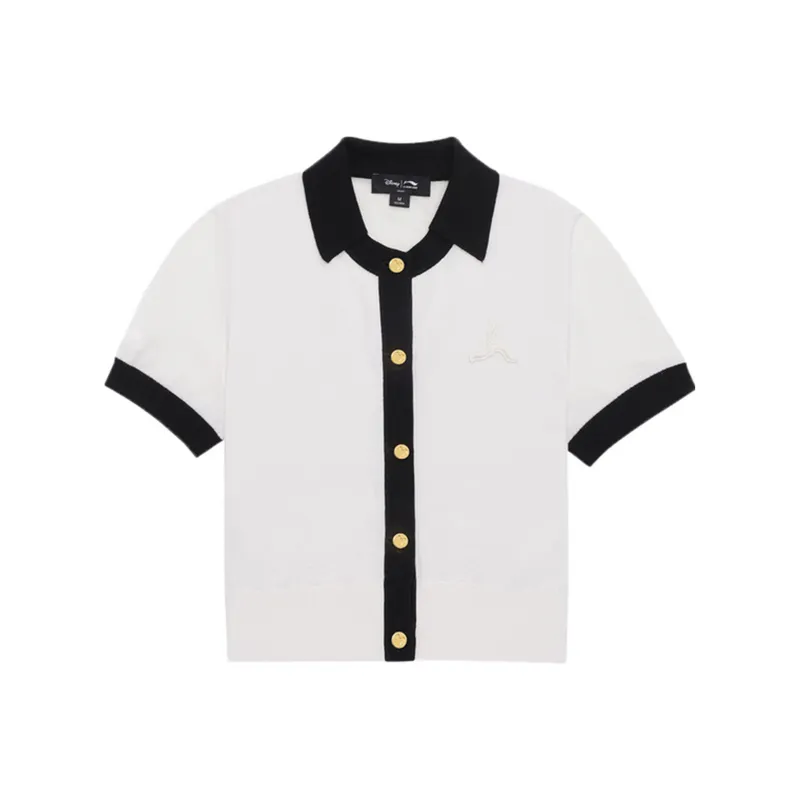 LI NING 1990 LI NING 1990 SS23 Polo Shirts Women's Light Antique Yellow-0