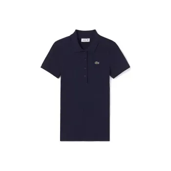 LACOSTE Polo Shirts Women's Navy Blue