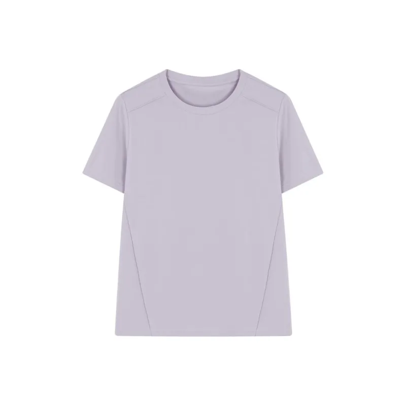 IHIMI Regular T Shirt Women's White Blue Purple-0
