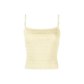 NANUSHKA Arenda Smocked finish Sleeveless Top