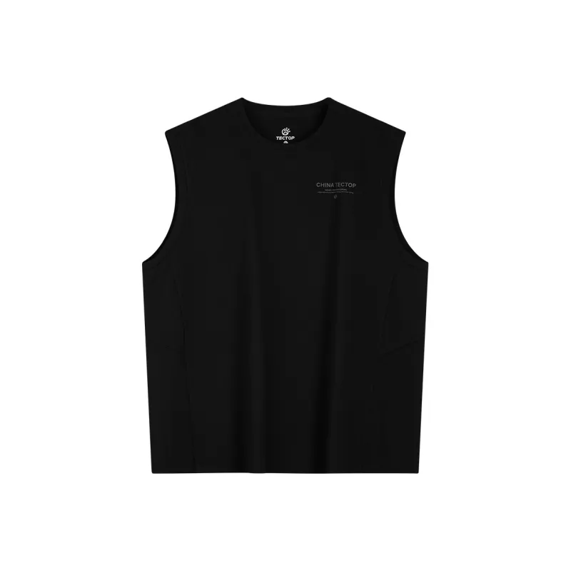 Tectop Tank Top Unisex Cloud Ink Black-0