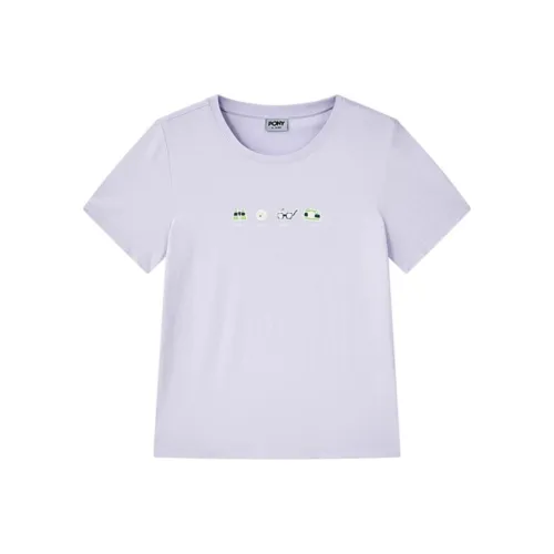 Pony T-Shirts Women's Purple