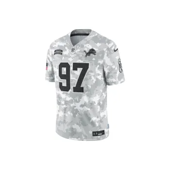 Nike Aidan Hutchinson Detroit Lions Salute To Service Men's Nike Dri-FIT Nfl Limited Jersey