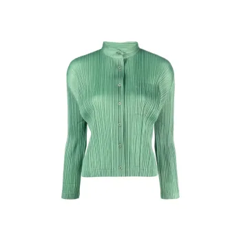 PLEATS PLEASE ISSEY MIYAKE Shirt Women's Green