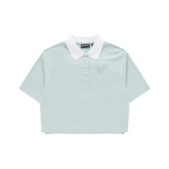 FILA FUSION FOB Series Polo Shirt Women's Starlight Blue