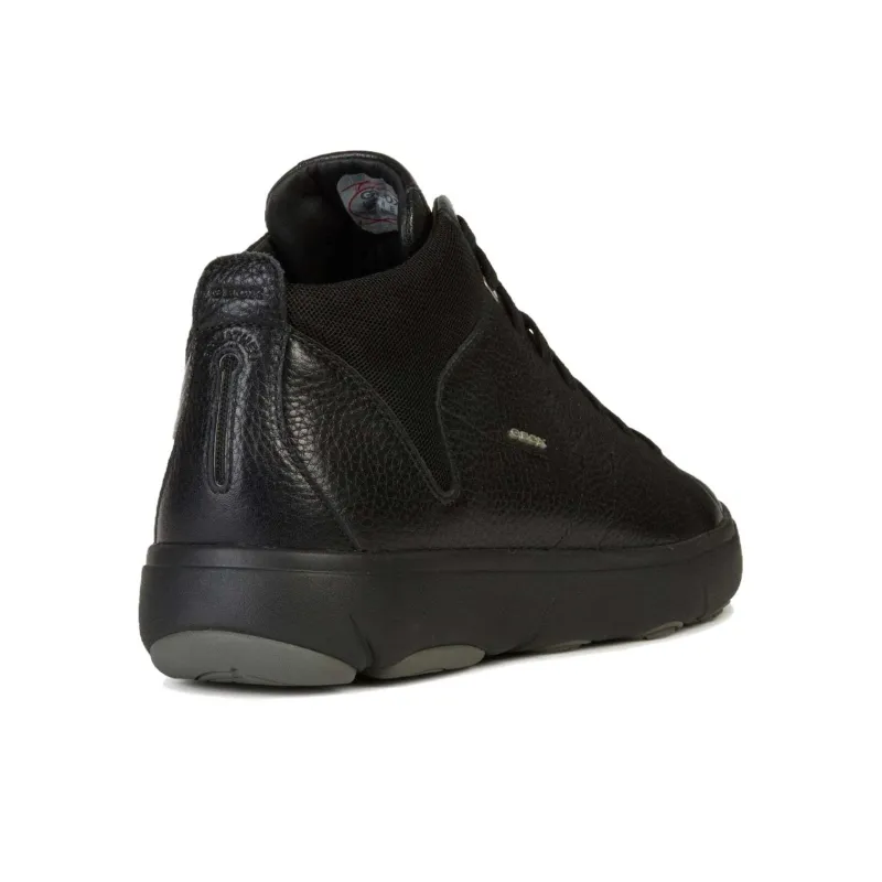 GEOX Nebula High Top Skateboard Shoes Men's Black-2