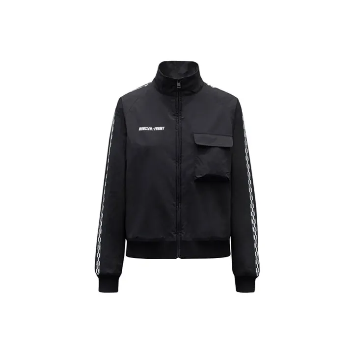 Moncler X Fragment Check Bomber Jacket 'Black'-0