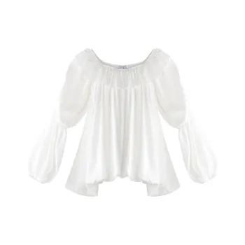 JINYE ORIENTAL Shirt Women's White
