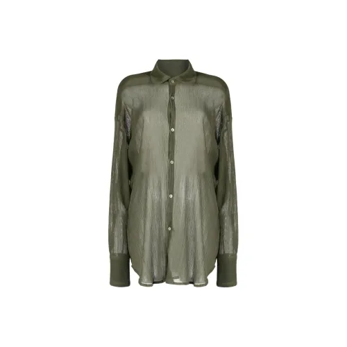 Ludovic De Saint Sernin 카키 여성 셔츠