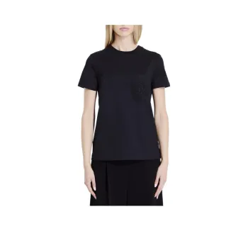 MaxMara Papaia Logo Embroidered Crewneck T Shirt