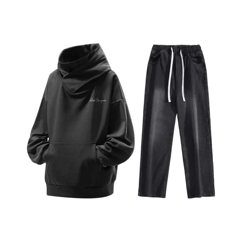 A.X.S.K Sweatshirt Sets Unisex-0