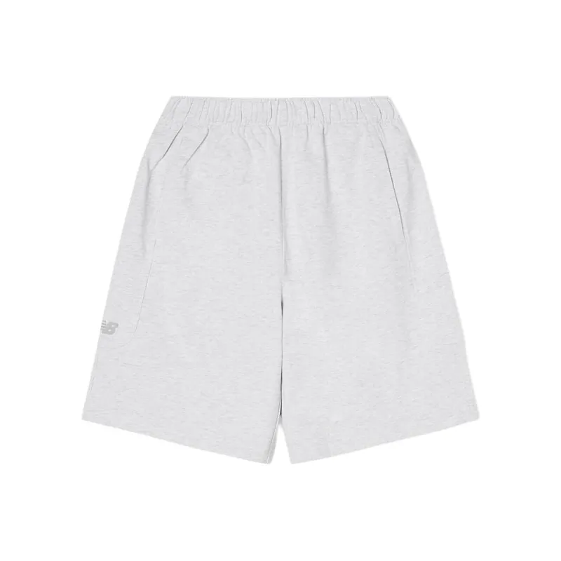 New Balance Casual Shorts Unisex 16 Light Gray-0