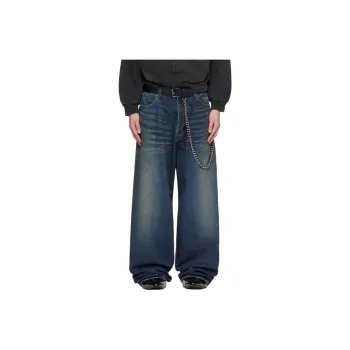 Balenciaga Jeans Men Blue