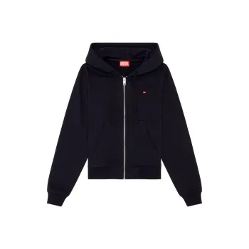DIESEL F Reggy Hood Zip Microdiv Drawstring Hoodie