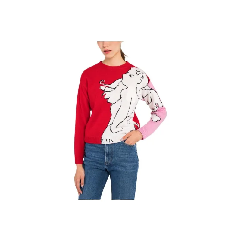 Valentino Sweatshirts Women's Red-0
