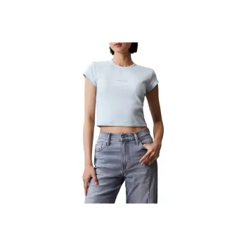 CALVIN KLEIN Regular T Shirt Women's Sky Blue