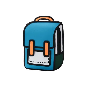 ZUOFEIFAN Nylon Backpack Unisex Multicolor