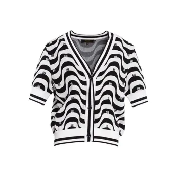 BESIONIA SS23 Knitwear Women's Black And White Pattern