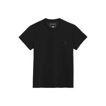 Y 3 Regular Short Sleeved Premium T Shirt