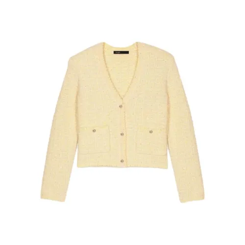 Maje Knitwear Women
s Yellow