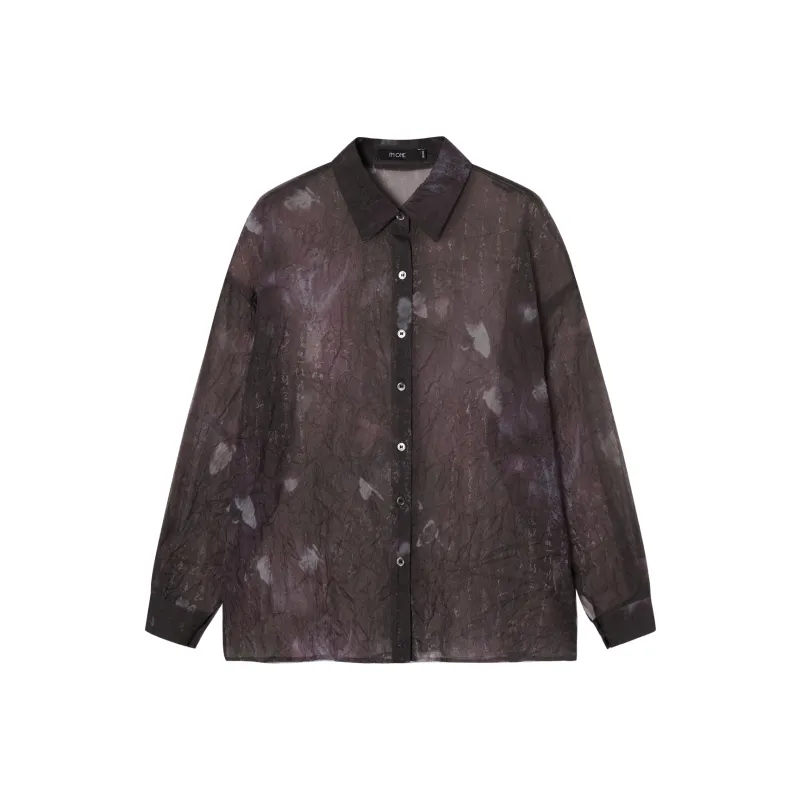 I'M ONE Shirt Women's Purple Black-0