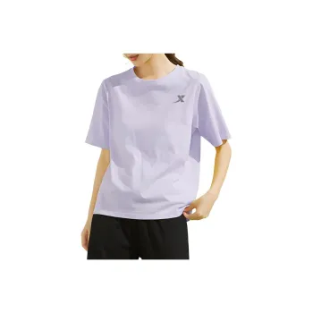 XTEP T-Shirt Women's Sheer Purple